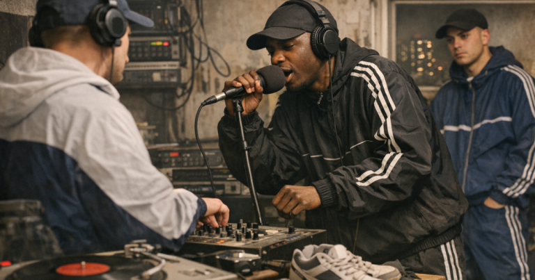 2000s grime tracksuit style
