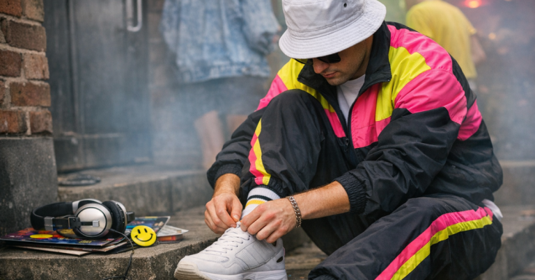 acid house tracksuit look