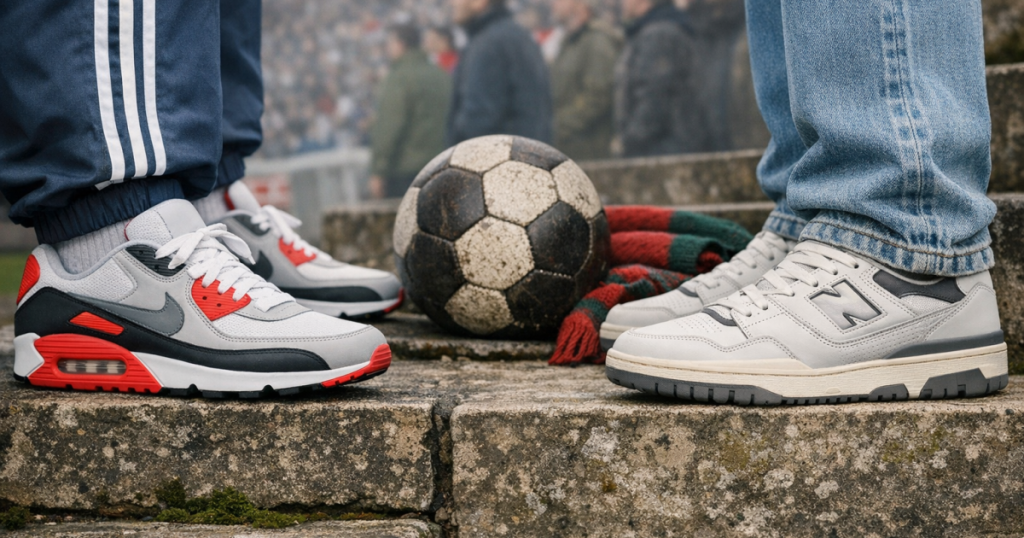 Nike Air Max 90 vs New Balance 550