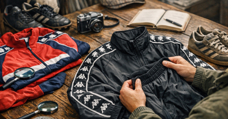 second-hand Kappa tracksuit