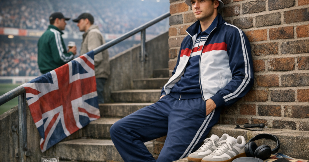 Britpop terrace tracksuit