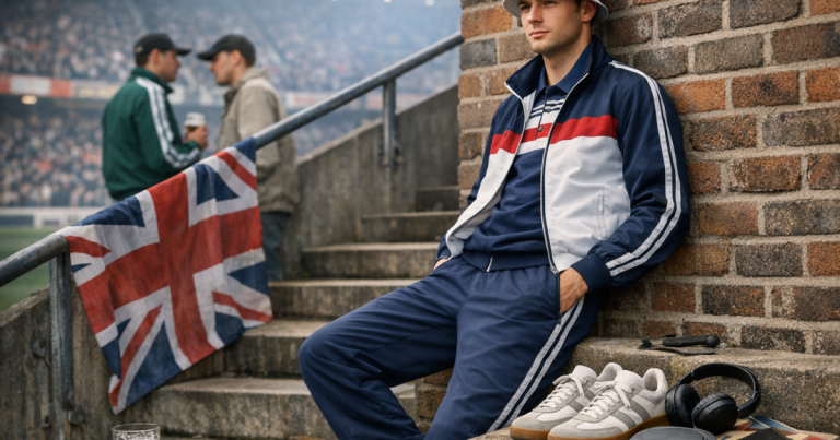 Britpop terrace tracksuit