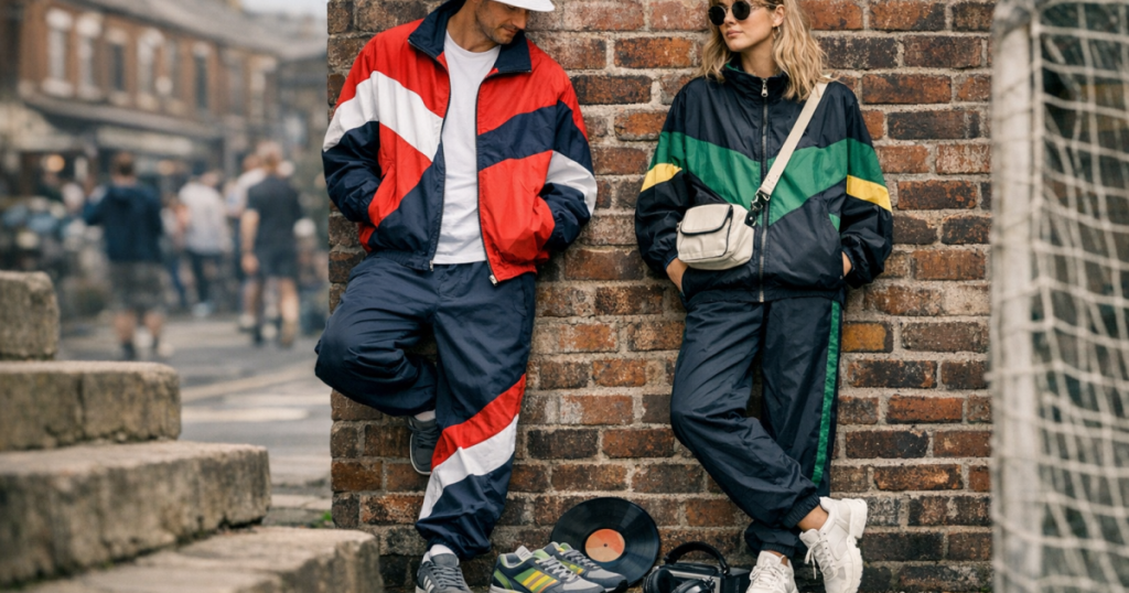 early 90s Madchester tracksuits