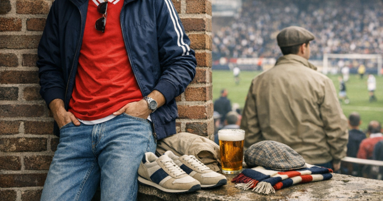 football shirt terrace style