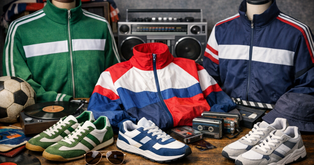 retro tracksuit style