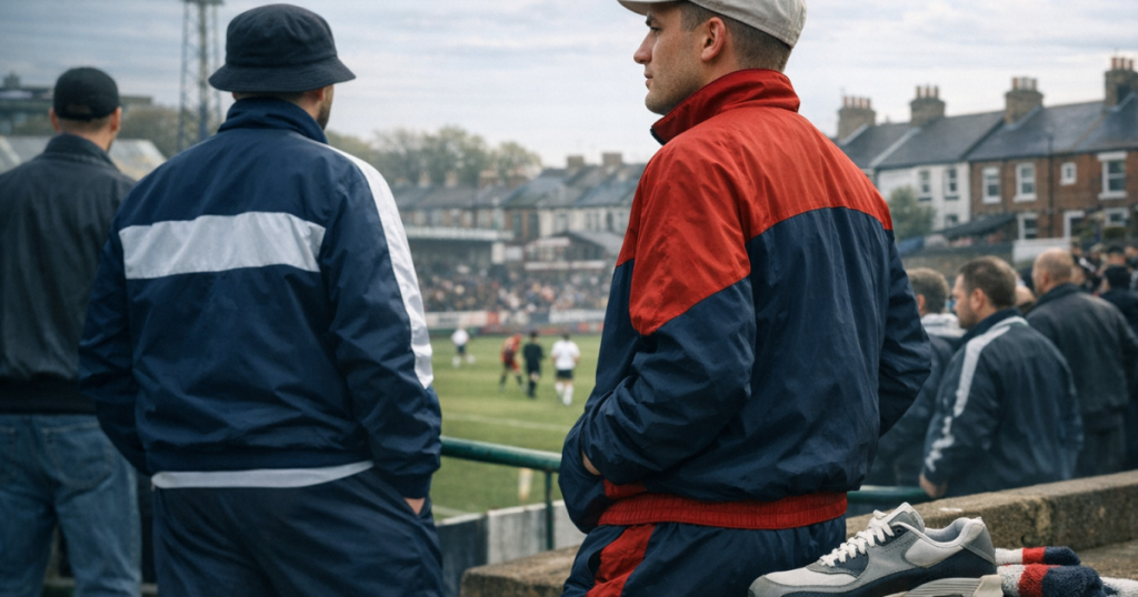 Nike tracksuits British terraces
